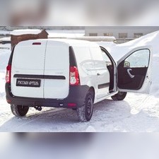 Накладки на внутренние пороги передних дверей (2 шт.) Lada (ВАЗ) Largus фургон 2012-2020