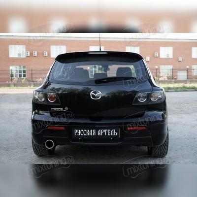 Реснички на фары для Mazda 3 Sedan