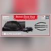 Дефлекторы, ветровики окон Jeep Compass 2013 - 2017, комплект из 6-ти частей (темные)