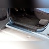 Накладки на внутренние пороги дверей Renault Logan 2004-2013