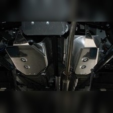 Защита бака (алюминий) 4 мм комплект 2 шт Toyota RAV 4 2018-нв