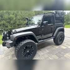 Комплект порогов Jeep Wrangler JK 2007 - 2018 (копия оригинала - OEM Style)