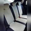Авточехлы экокожа-ромб Audi Q3 (8U) 2011-2018