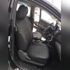 Авточехлы экокожа-ромб Fiat FullBack 2016-2020