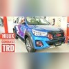 Решетка радиатора TRD Toyota Hi-lux Revo 2018-нв (с диодной подсветкой)