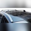 Поперечины на штатные рейлинги Honda CR-V 2017-нв (серебристые)