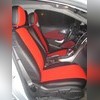 Авточехлы экокожа-алькантара-ромб Opel Astra J (Sd/Hb) 2009-2017