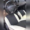Авточехлы экокожа-ромб Renault Sandero 2 2014-нв (без подушек безопасности)