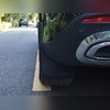 Брызговики Mercedes-Benz GLE-class V167 AMG пакет, 2018-нв OEM (для автомобиля c подножками)