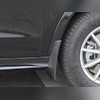 Брызговики Mercedes-Benz GLE-class AMG пакет, 2018-нв OEM (для автомобиля без подножек)