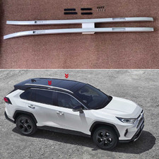 Рейлинги Toyota Rav 4 2019-нв XA50 (OEM) Серебристые