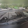 Багажник, поперечины на штатные рейлинги Toyota Rav 4 2019-нв (OEM) Черные