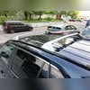 Поперечины, багажник на штатные рейлинги Toyota Rav 4 2019-нв (OEM) Серебристые