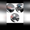 Поперечины на рейлинги аэродинамические с замком, BMW X7 2018 - нв, Shark Silver