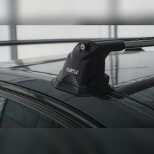 Багажник аэродинамический на крышу Volkswagen T6 Caravelle 2015 - нв, "Air 3 SILVER"