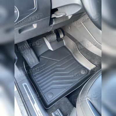 Ковры салона Volkswagen Tiguan 2016-нв "3D Lux", аналог ковров WeatherTech (США)