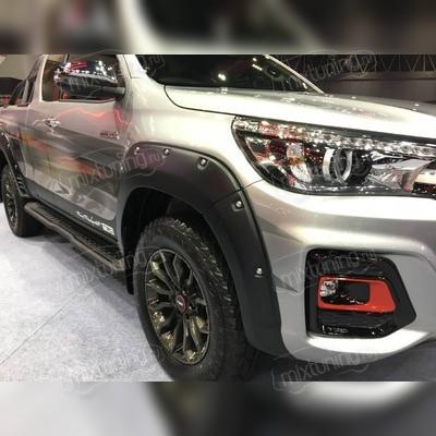 Расширители Toyota Hi-Lux 2019-н.в (Комплект состоит из 7 частей) TRD