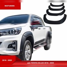 Расширители колёсных арок для Toyota Hi-Lux 2018-2020 (ABS пластик)