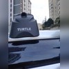 Багажник с замком на оригинальные рейлинги Audi Q7 2015-нв (черный)