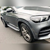 Пороги, подножки, ступени Mercedes-Benz GLS-class 2019 - нв (OEM)