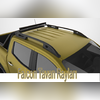 Рейлинги на Toyota Hilux Revo 2015- нв, модель "Falcon Black" с задней поперечиной
