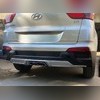 Накладки на передний и задний бампер Hyundai Creta 2016-2020