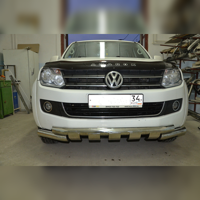 Защита переднего бампера "G" Volkswagen Amarok 2009-2015