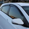Дефлекторы, ветровики окон, Hyundai Solaris (2017-) седан (темные)