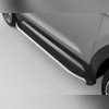 Пороги, подножки, ступени Kia Seltos 2020 - нв, модель "Alyans"
