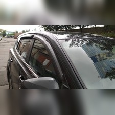 Дефлекторы, ветровики окон, Mazda CX5 (2011-2017) (темные)