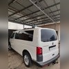 Рейлинги Volkswagen Caravelle T6 интегрированные, короткая база (черные)