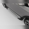 Пороги, подножки, ступени BMW X3 2010-2017 F25, модель "Sapphire Silver"