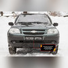 Защитная сетка и заглушка решетки переднего бампера Сhevrolet Niva Bertone 2009