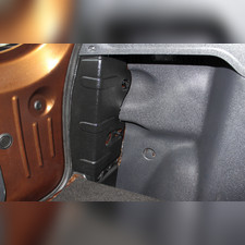 Накладки на боковые стойки багажника Renault Duster 2011-2014