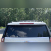 Багажник, поперечины на штатные рейлинги Chevrolet Tahoe 2015 - 2020 (черные)