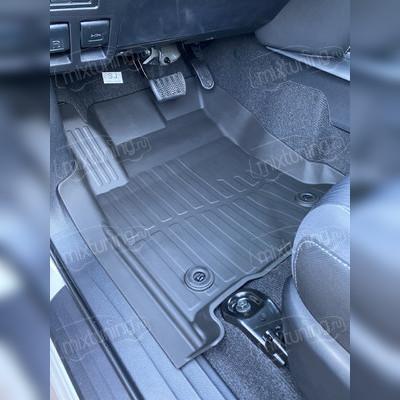 Ковры салона Toyota Fortuner 2015 - нв New "3D Lux" (комплект), аналог ковров WeatherTech (США)