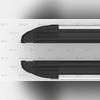 Пороги, подножки, ступени Citroen C-Crosser 2007 - 2013, модель "BRILLIANT BLACK"