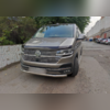 Накладки на нижнюю решетку радиатора Volkswagen T6.1 Caravelle 2020-нв (нержавеющая сталь)