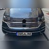 Накладки на нижнюю решетку радиатора Volkswagen T6.1 Transporter 2020-2024 (нержавеющая сталь)