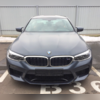 Накладки на зеркала BMW 4 G22, G23, G26 2020+ (чёрный глянец)