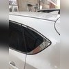 Дефлекторы, ветровики окон с нержавеющим молдингом 8 частей Mazda CX-5 2017-нв OEM Original