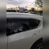 Дефлекторы, ветровики окон с нержавеющим молдингом 8 частей Mazda CX-5 2017-нв OEM Original