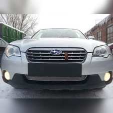 Защита радиатора Subaru Outback III 2006-2009 PREMIUM хром