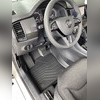 Ковры салона Skoda Kodiaq 2016-нв "3D Lux" (комплект), аналог ковров WeatherTech(США)