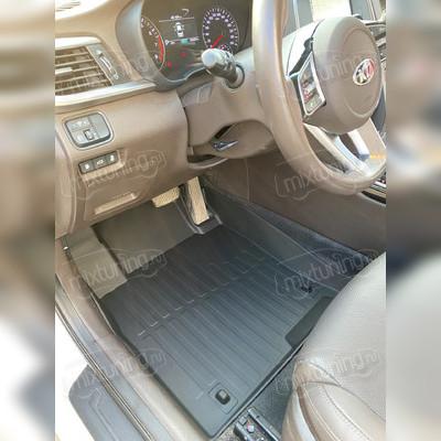 Ковры салона KIA Optima IV 2015-2020 "3D Lux" (комплект), аналог ковров WeatherTech(США)