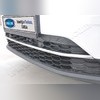 Накладка на передний бампер Volkswagen Tiguan 2016 - 2020 (нержавеющая сталь)