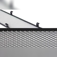Защита радиатора средняя и нижняя Citroen SpaceTourer 2017-н.в. (2 части) стандартная черная