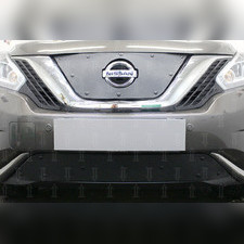 Защита радиатора нижняя Nissan Murano Z52 2014-н.в. PREMIUM зимний пакет