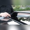 Багажник на рейлинги Mazda CX-9 2016 - нв, штатный (OEM) черные