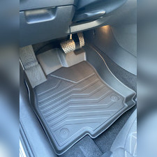 Ковры салона Octavia A8 2020-нв "3D Lux" (комплект), аналог ковров WeatherTech(США)